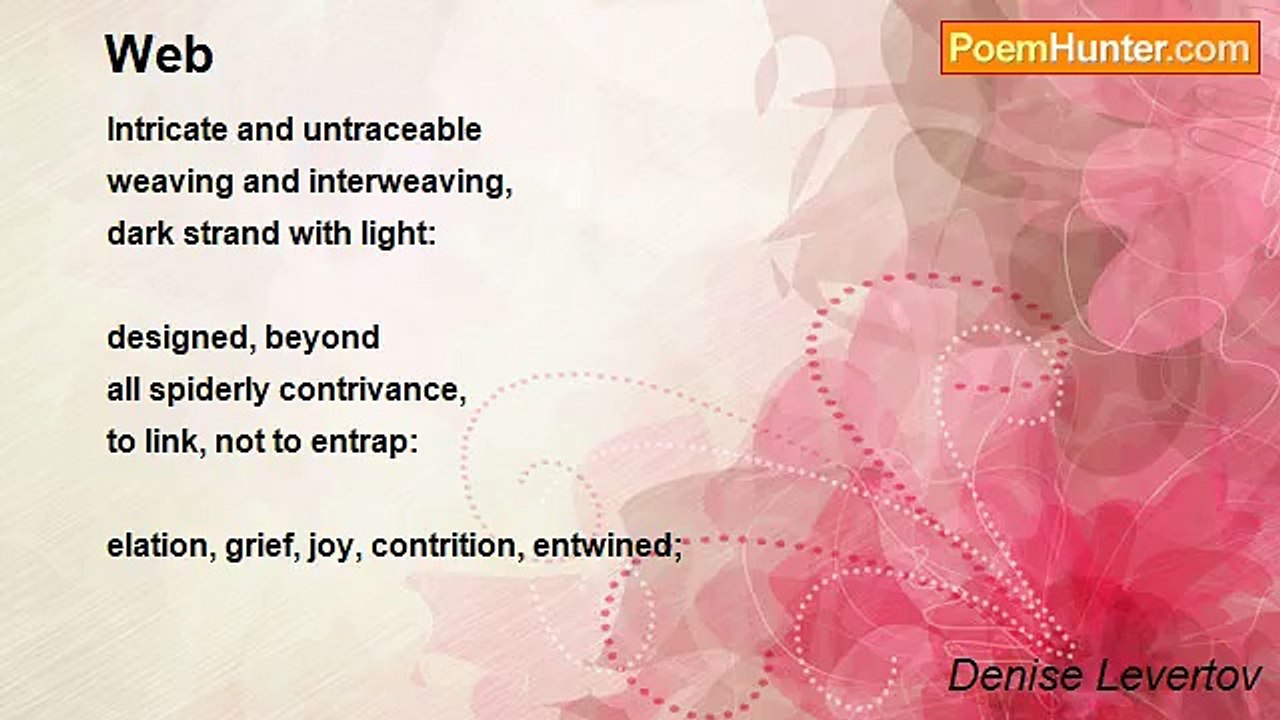 Denise Levertov - Web