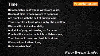 Percy Bysshe Shelley - Time