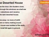 Alfred Lord Tennyson - The Deserted House