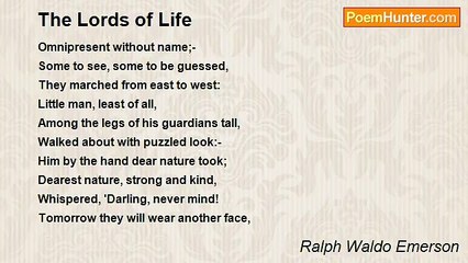 Ralph Waldo Emerson - The Lords of Life