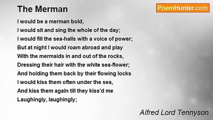 Alfred Lord Tennyson - The Merman