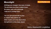 Henry Wadsworth Longfellow - Moonlight