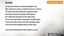 Robert Southey - Ariste