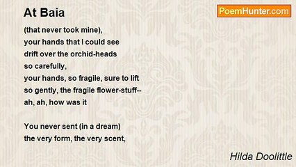 Hilda Doolittle - At Baia