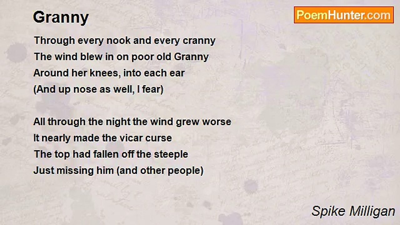 Spike Milligan - Granny