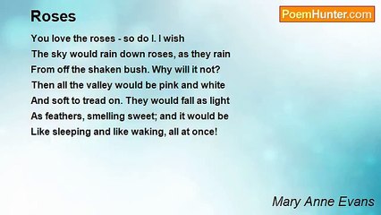 Mary Anne Evans - Roses