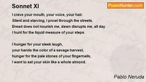 Pablo Neruda - Sonnet XI