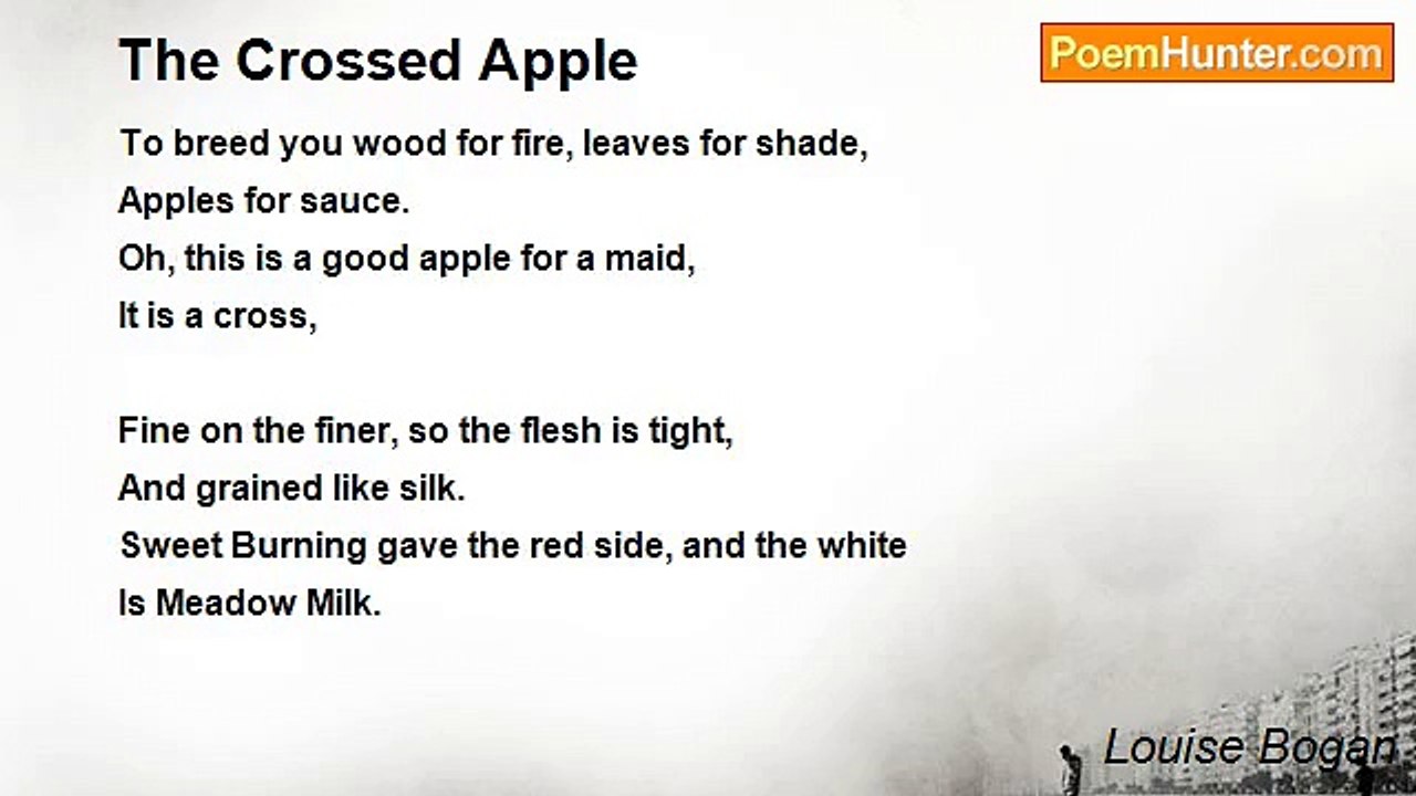 Louise Bogan - The Crossed Apple