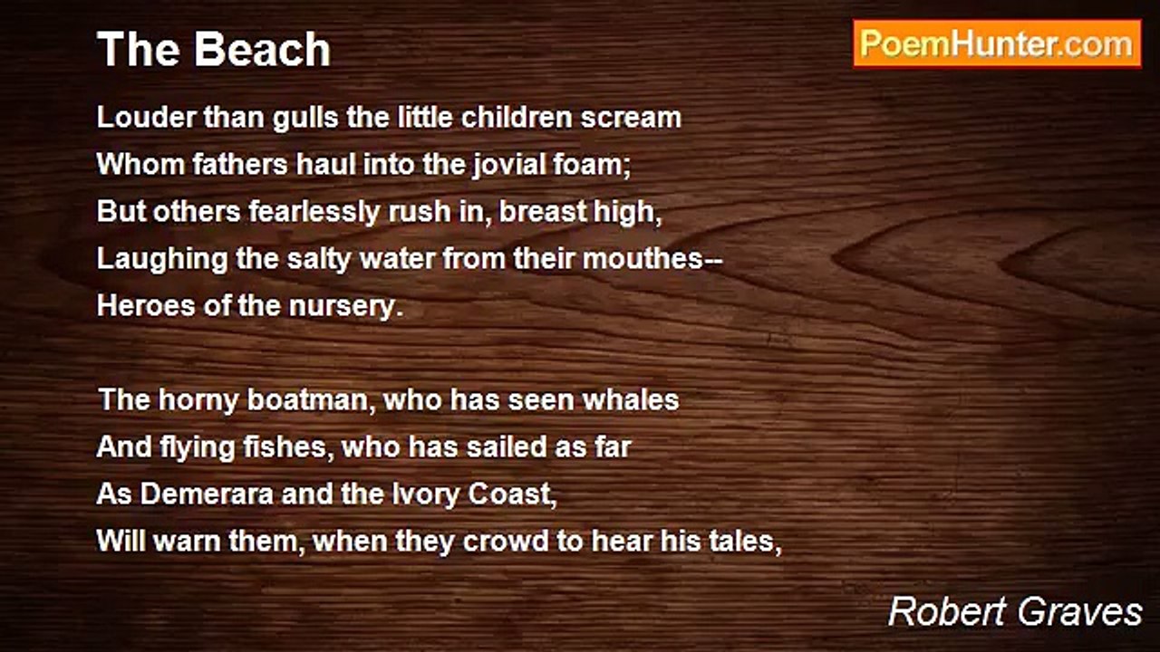 Robert Graves - The Beach