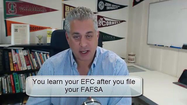 EFC, etc by a Long Island Financial Aid Consultant