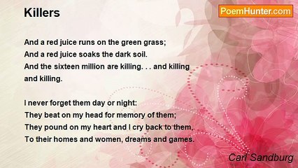 Carl Sandburg - Killers