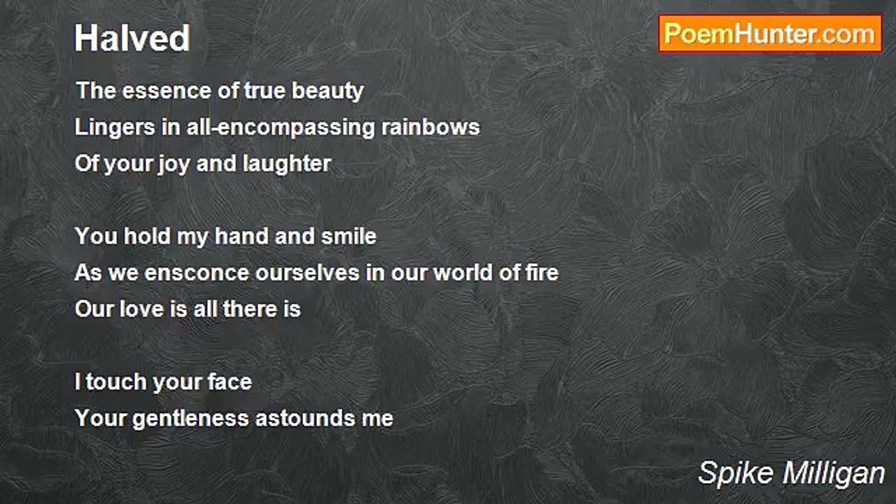 Spike Milligan - Halved