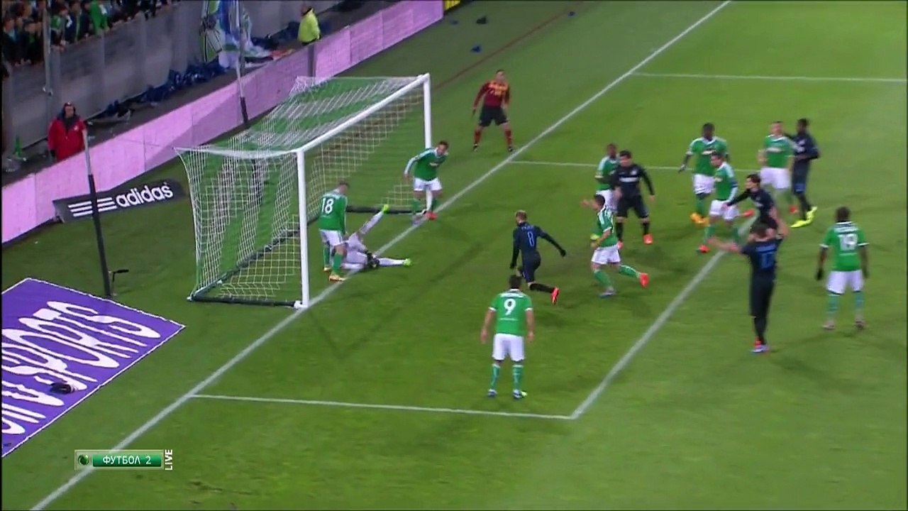 Saint-Etienne vs Inter Milan 1-1 All Goals And Highlights  Europe League 06 Nopember 2014