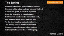 Thomas Carew - The Spring