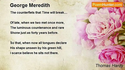Thomas Hardy - George Meredith