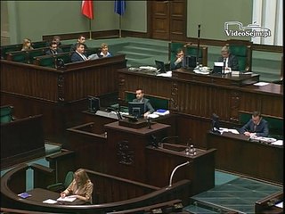 Poseł Józef Lassota - Wystąpienie z dnia 06 listopada 2014 roku.