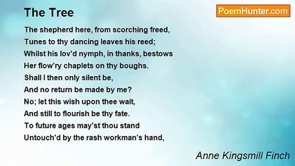 Anne Kingsmill Finch - The Tree