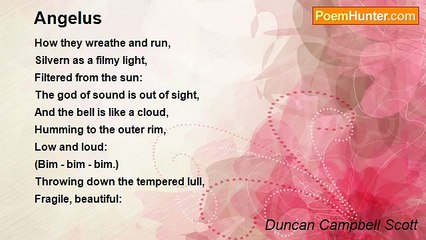 Duncan Campbell Scott - Angelus
