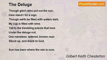 Gilbert Keith Chesterton - The Deluge
