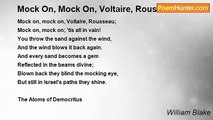 William Blake - Mock On, Mock On, Voltaire, Rousseau