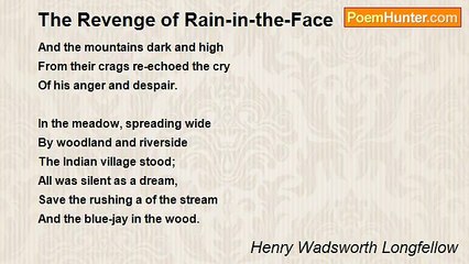 Henry Wadsworth Longfellow - The Revenge of Rain-in-the-Face