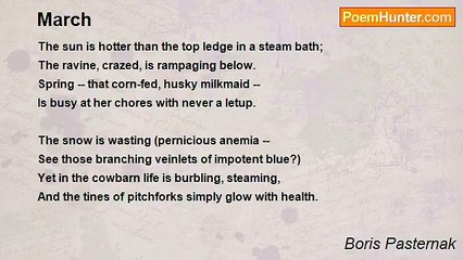 Boris Pasternak - March