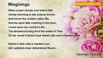 Herman Melville - Misgivings