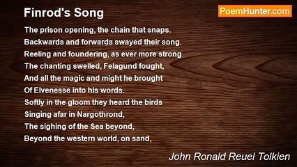 John Ronald Reuel Tolkien - Finrod's Song
