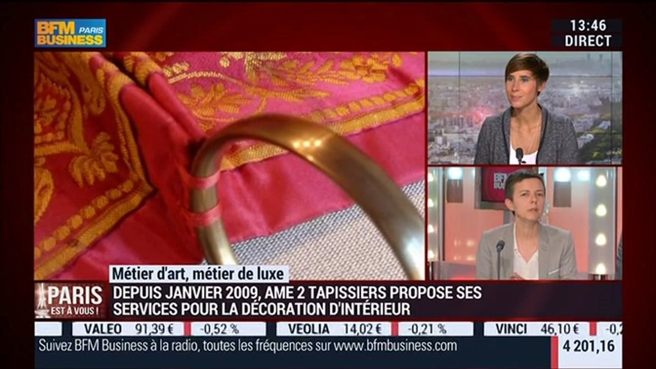 Métiers d'art, Métiers de luxe: Tapissier, Claire et Florent Le Labourier – 07/11