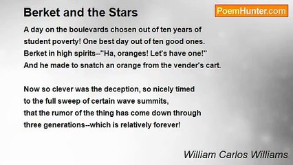 William Carlos Williams - Berket and the Stars