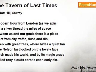 Ella Wheeler Wilcox - The Tavern of Last Times