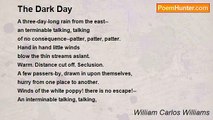 William Carlos Williams - The Dark Day
