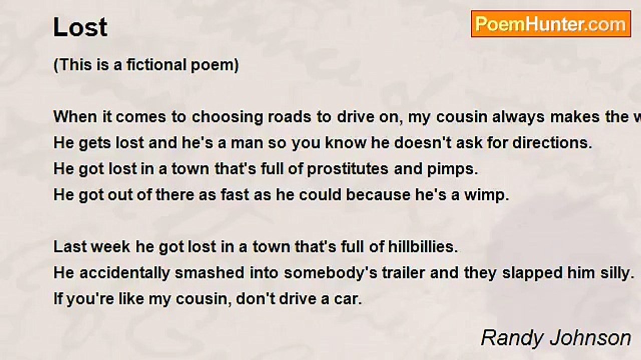 Randy Johnson - Lost