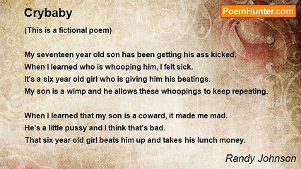 Randy Johnson - Crybaby