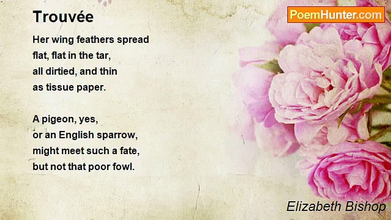 Elizabeth Bishop - Trouvée