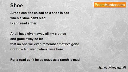 John Perreault - Shoe