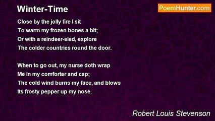 Robert Louis Stevenson - Winter-Time