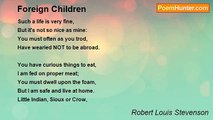 Robert Louis Stevenson - Foreign Children