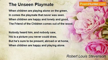 Robert Louis Stevenson - The Unseen Playmate