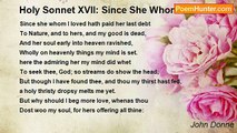 John Donne - Holy Sonnet XVII: Since She Whom I Loved