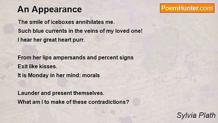 Sylvia Plath - An Appearance
