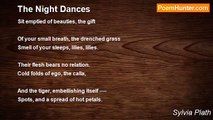 Sylvia Plath - The Night Dances
