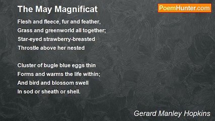 Gerard Manley Hopkins - The May Magnificat