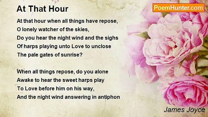 James Joyce - At That Hour