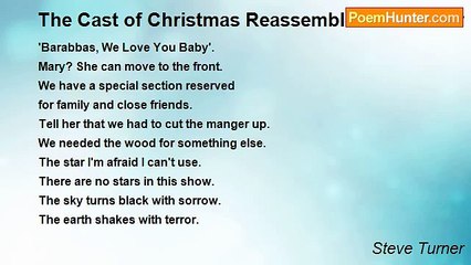 Steve Turner - The Cast of Christmas Reassembles For Easter