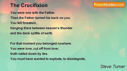 Steve Turner - The Crucifixion