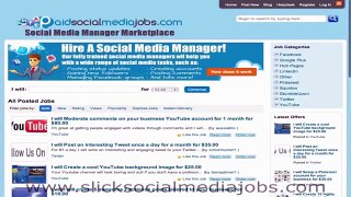 Paid Social Media Jobs - Best ways to Make money online
