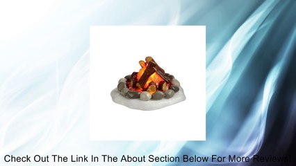 Department 56 Snow Village "Lit Fire Pit" Lighted Accessory #4020247 Review