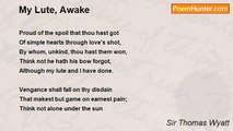 Sir Thomas Wyatt - My Lute, Awake