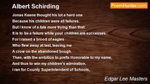 Edgar Lee Masters - Albert Schirding